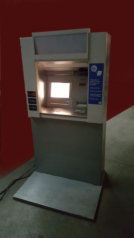 cajero automatico replica metal 174x90x38 base 94x53.5 (185eu.) 1u